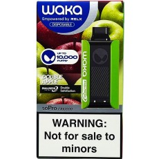Электронная сигарета одноразовая WAKA soPro PA10000 затяжек Double Apple