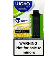 Электронная сигарета одноразовая WAKA soPro PA10000 затяжек Lemon Lime Bitters